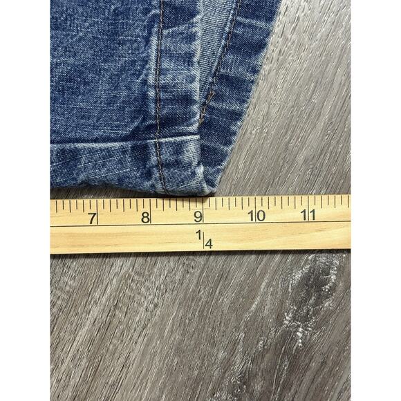 Wrangler Carpenter Denim Jorts Shorts Jorts Skater Y2K Streetwear - Men’s 38 - Picture 10 of 11